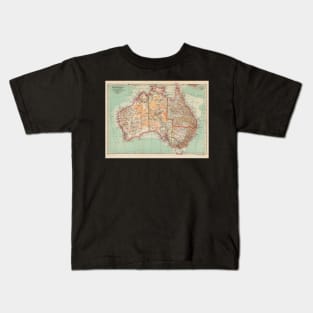 Australia Antique Maps Kids T-Shirt